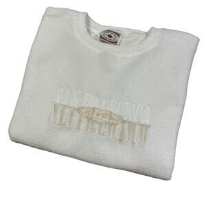 Sweatshirt Men's Small Vintage Fleece San Francisco Embroidered White West Coast